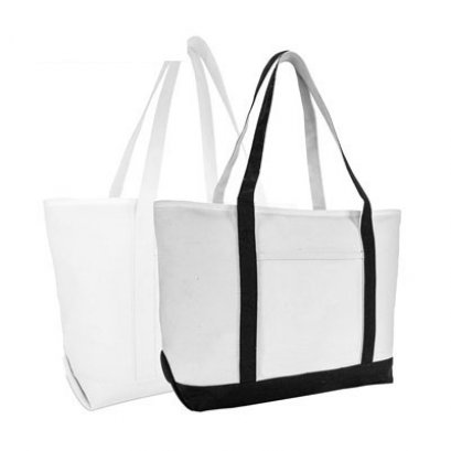 ถุงผ้าดิบ/แคนวาส Canvas tote bag